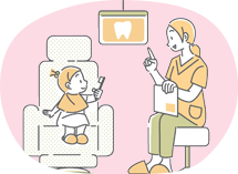 むし歯にならないためにこまめな通院